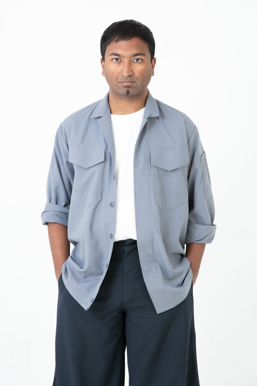 Japan made Summer Serge 13 Tobi Overshirt