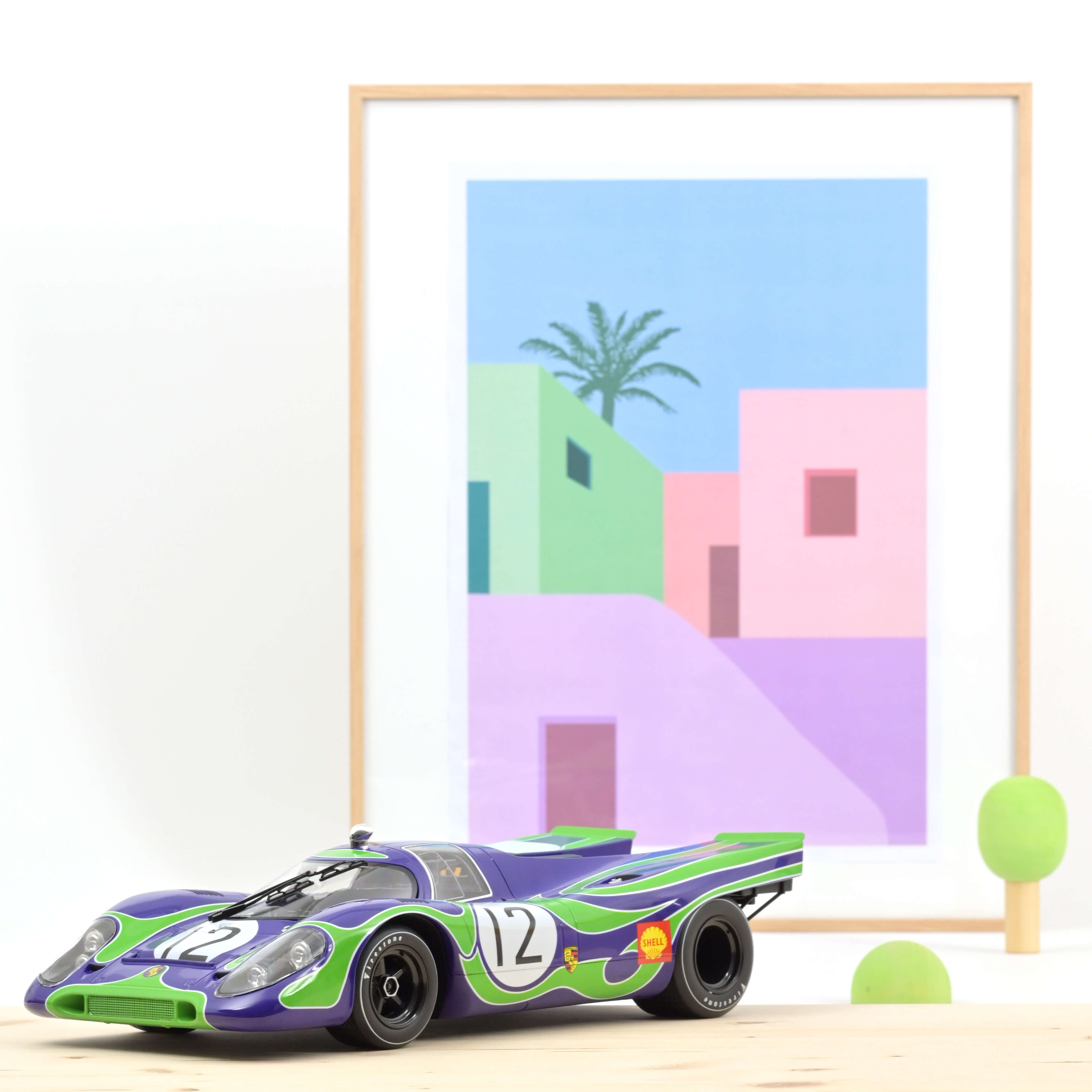 Porsche 917K Hockenheim 1970 12 Van Lennep 1:12 - 200pcs – Norev