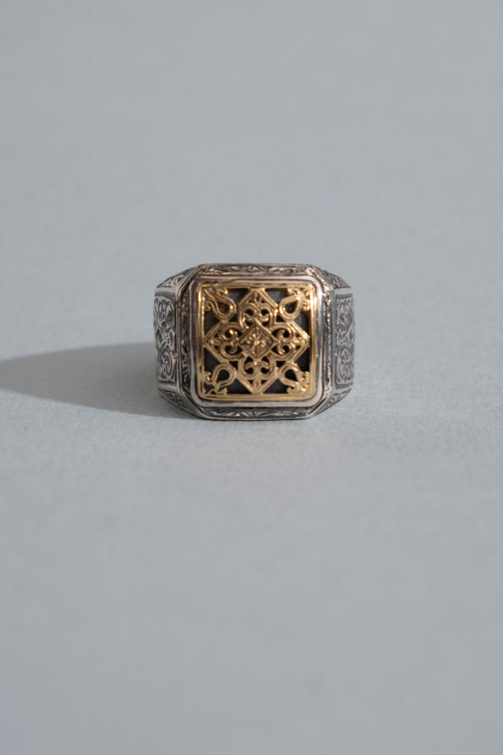 Gerochristo Monastiraki Ring 20346 ジェロクリスト シグネットリング