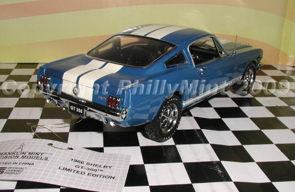 PhillyMint - Franklin Mint 1966 Ford Shelby Mustang GT350