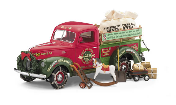 PhillyMint-Franklin Mint 1940 Ford Pickup Holiday 2004 Limited