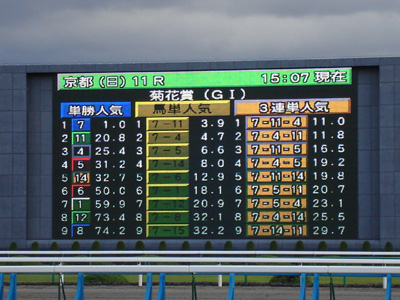 菊花賞 - plasmasphere.net：Diary