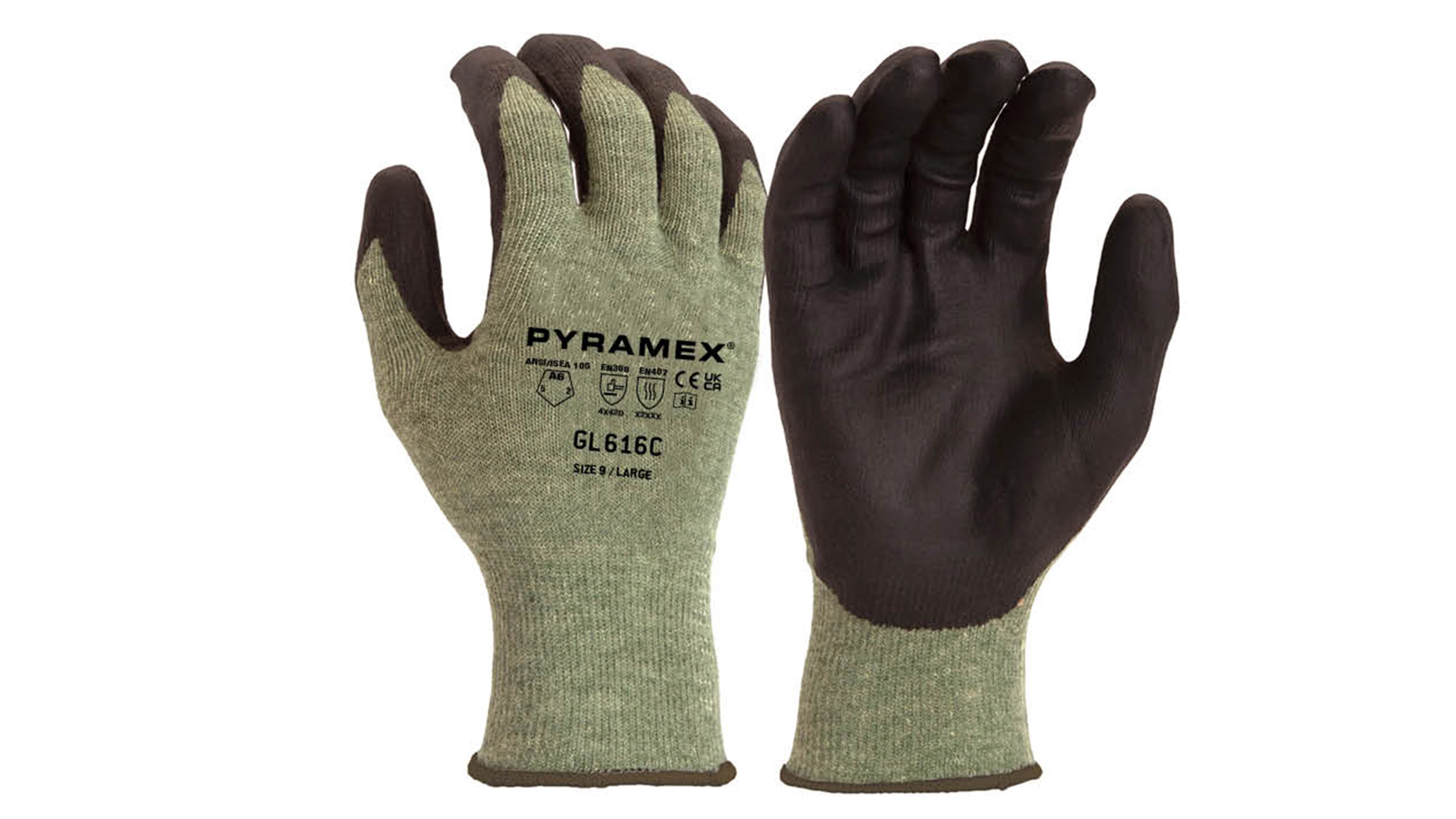 GL616C - Micro-Foam Nitrile A6 Cut - Pyramex®