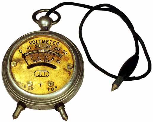 昔のテスター（ラジオ少年の博物館）