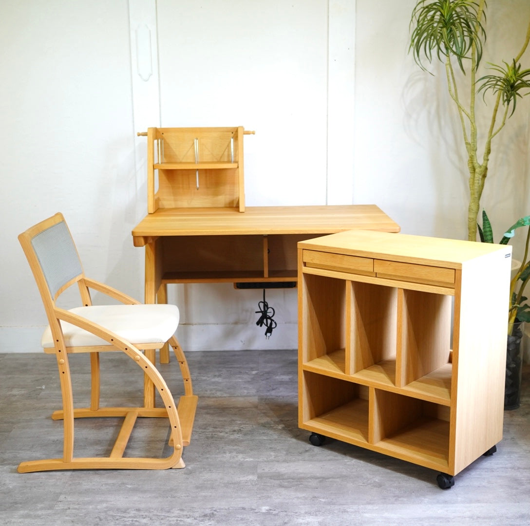 カリモク家具 ピュアナチュール / Pure nature デスクセット チェア