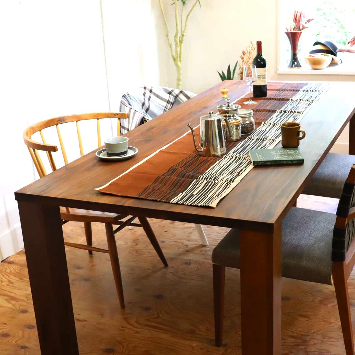 柏木工 / KASHIWA ダイニングテーブル ウォルナット 中古 大きい