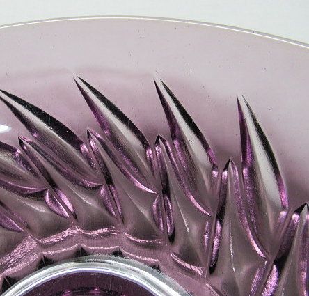 アールデコ ウランガラス紫中鉢 | 骨董 通販