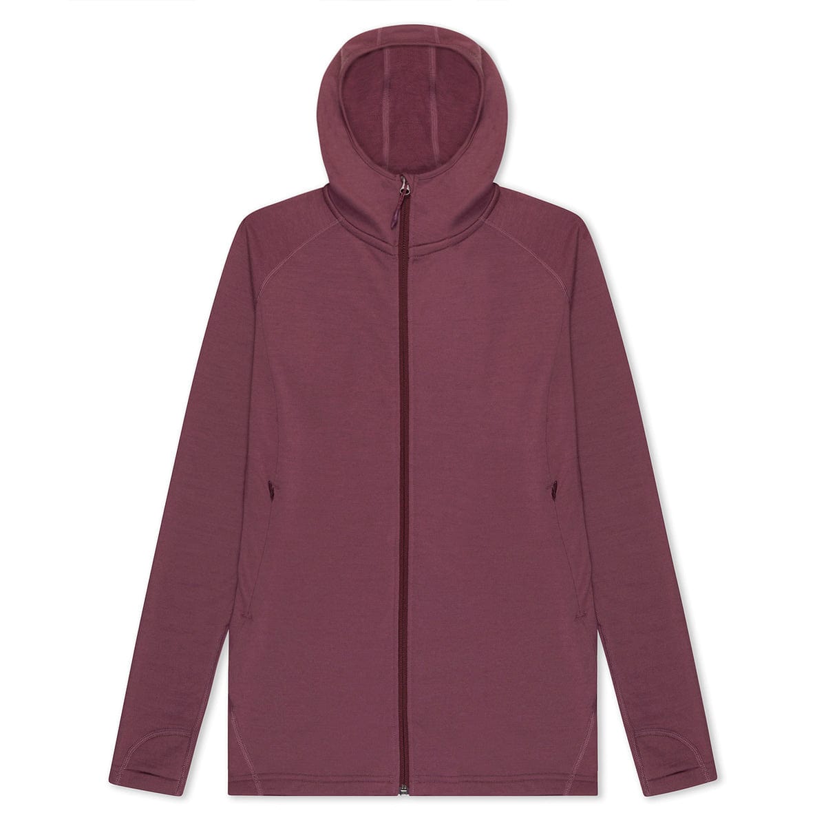 Women's Hyde Merino Wool Hoodie Full Zip | Ridge Merino