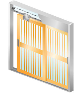 昭和建産（三和ミリオン自動ドア）｜引戸／SHOMER｜エンジン｜製品情報