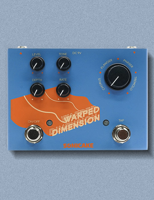 Warped Dimension Digital Modulation Guitar Effects Pedal - SONICAKE