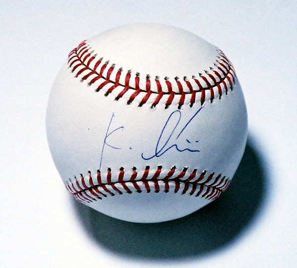 石井一久直筆サイン入りボール