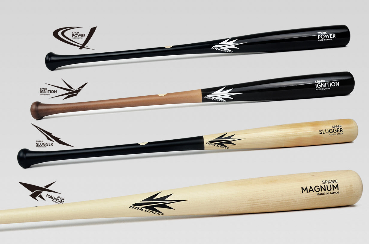 HAKUSOU SPARK SLUGGER バット 2本セット SPARK SLUGGER – HAKUSOH BAT