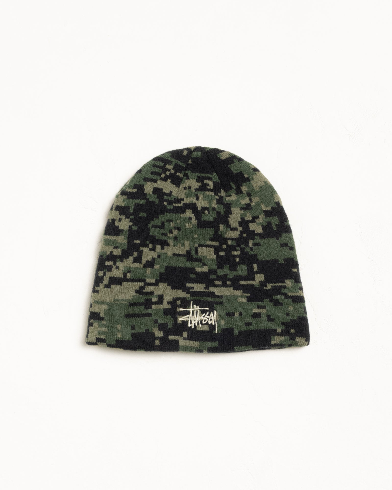 Basic Stüssy Skullcap – Green | Headwear | Stüssy