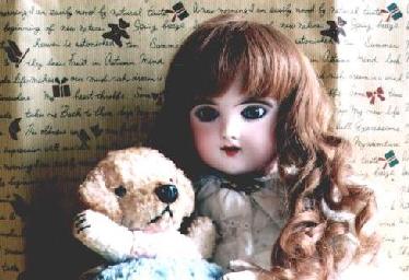 ビスクドールポストカードのお部屋