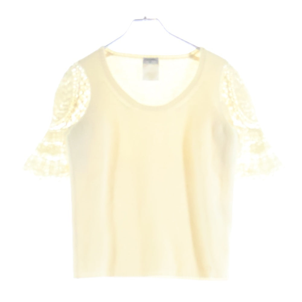 CHANEL(シャネル) ニットベスト カシミヤ ホワイト P27581V20089