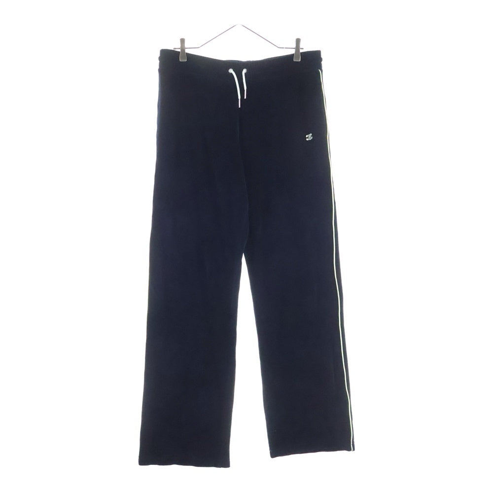 CELINE(セリーヌ) TRIOMPHE EMBROIDERY VELVET JERSEY TRUCKSUIT PANTS