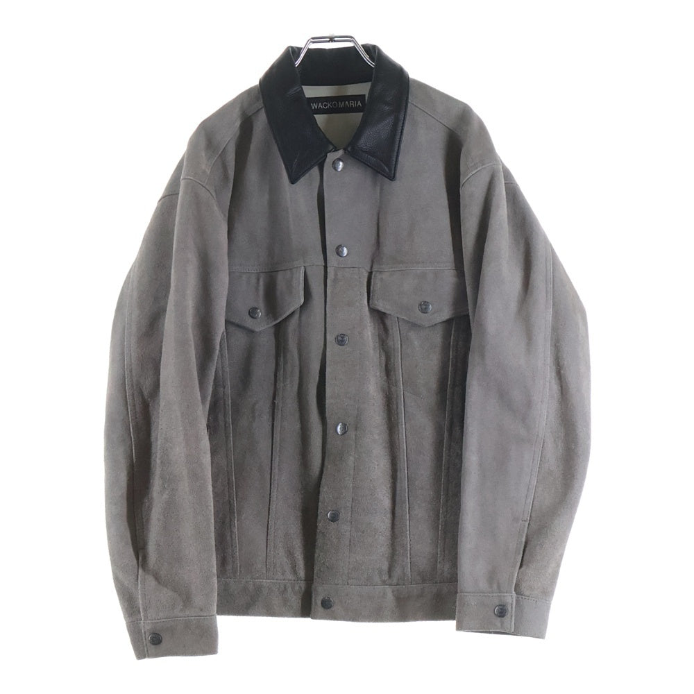 WACKO MARIA(ワコマリア) SUEDE LETHER TRUCKER JACKET スエード