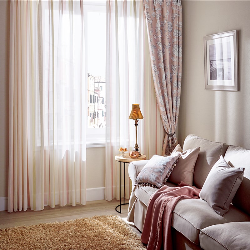 キャンディストライプ レースカーテン単品 – WARDROBE sangetsu