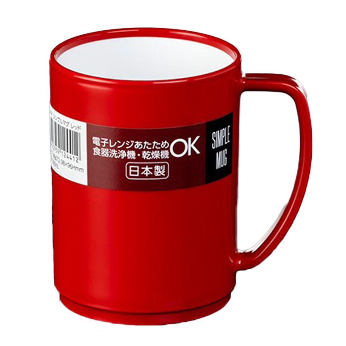 まとめ買い】シンプルマグ(レッド) 0523/033262 | ワッツ