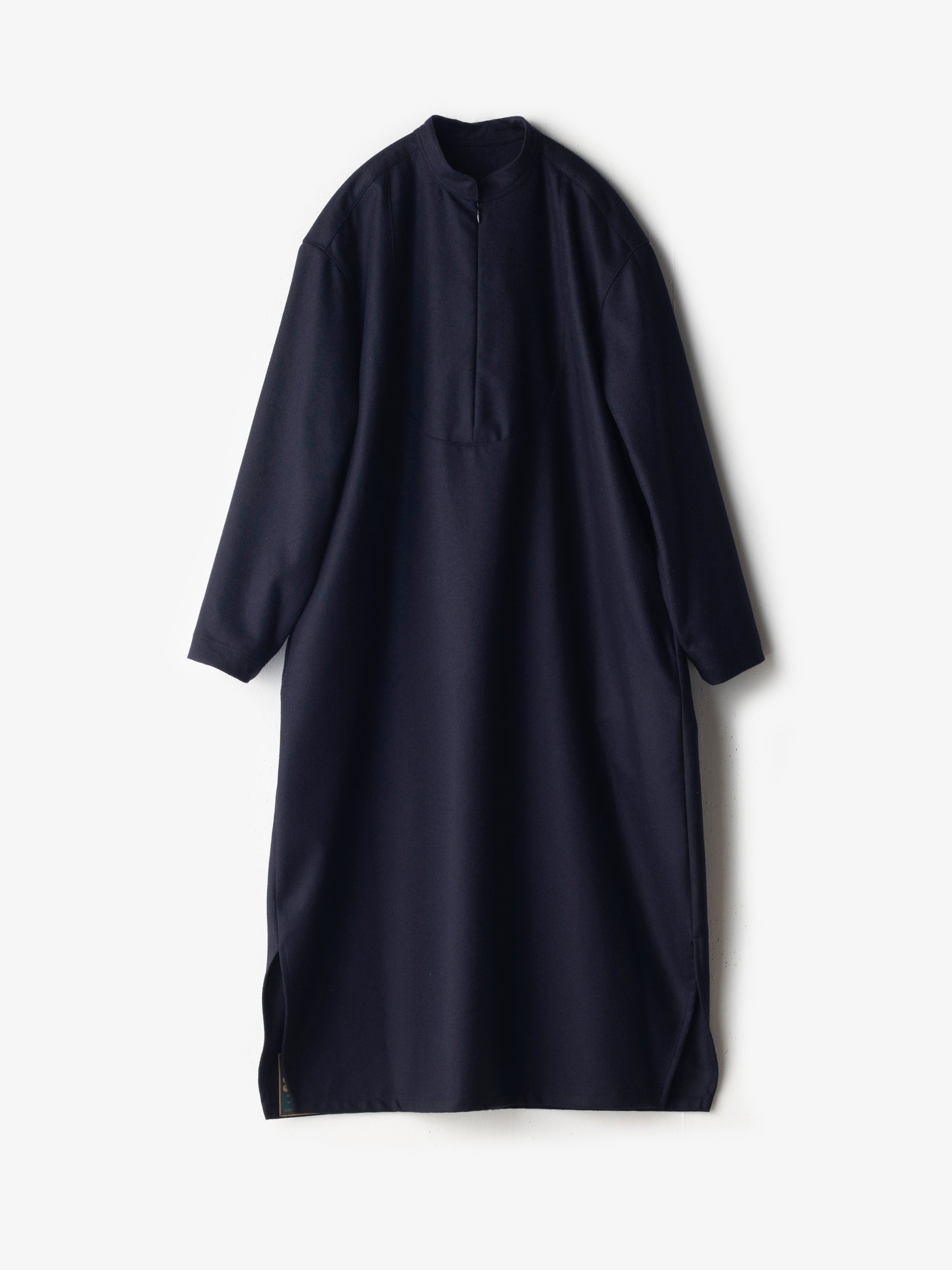 HW zip dress Flannel｜ASEEDONCLOUD