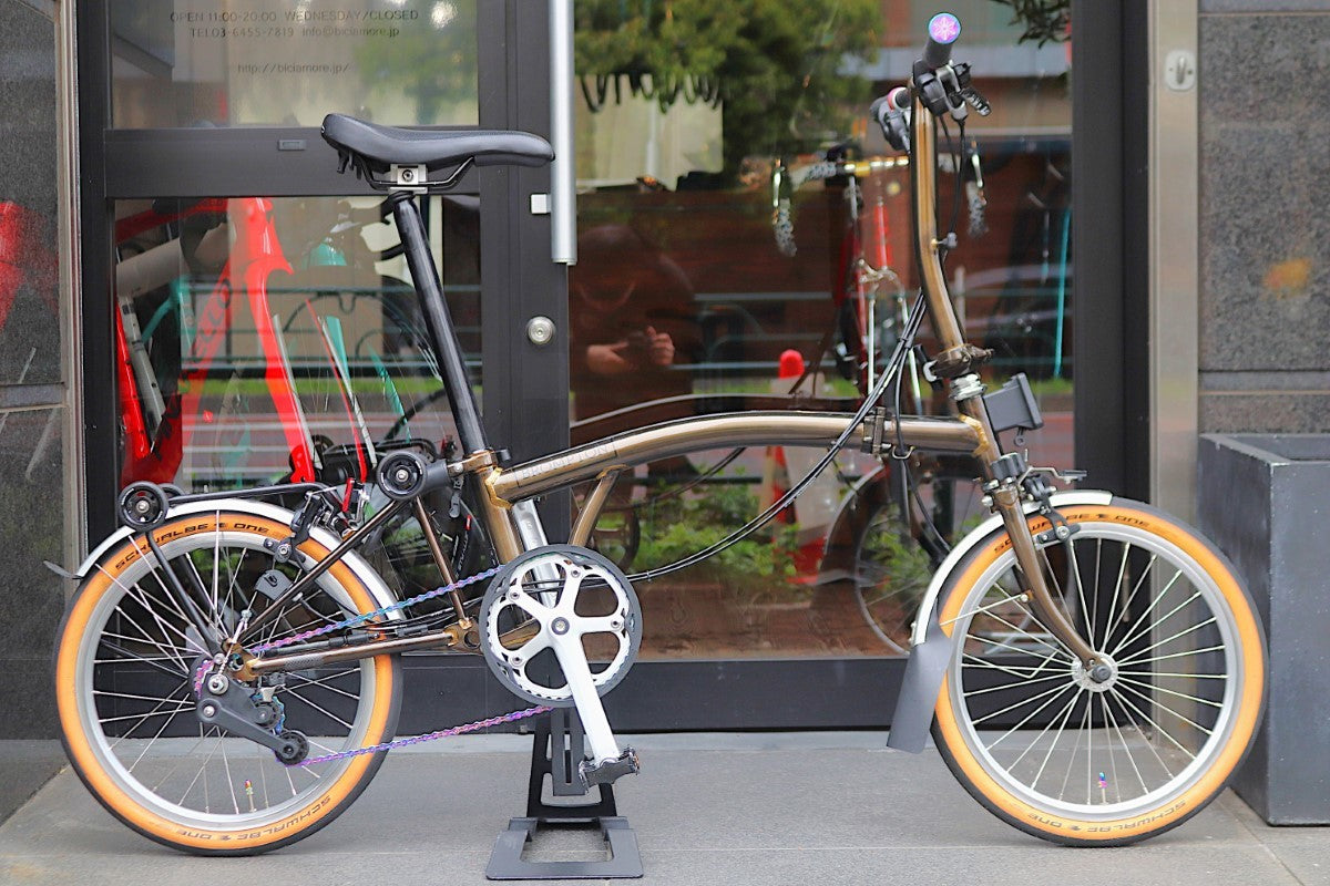 ブロンプトン BROMPTON C LINE EXPLORE S6L カスタム 2022モデル RAW