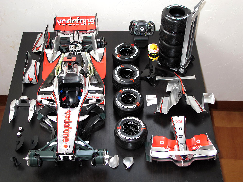 製作記・週刊デアゴスティーニ マクラーレンMP4－23