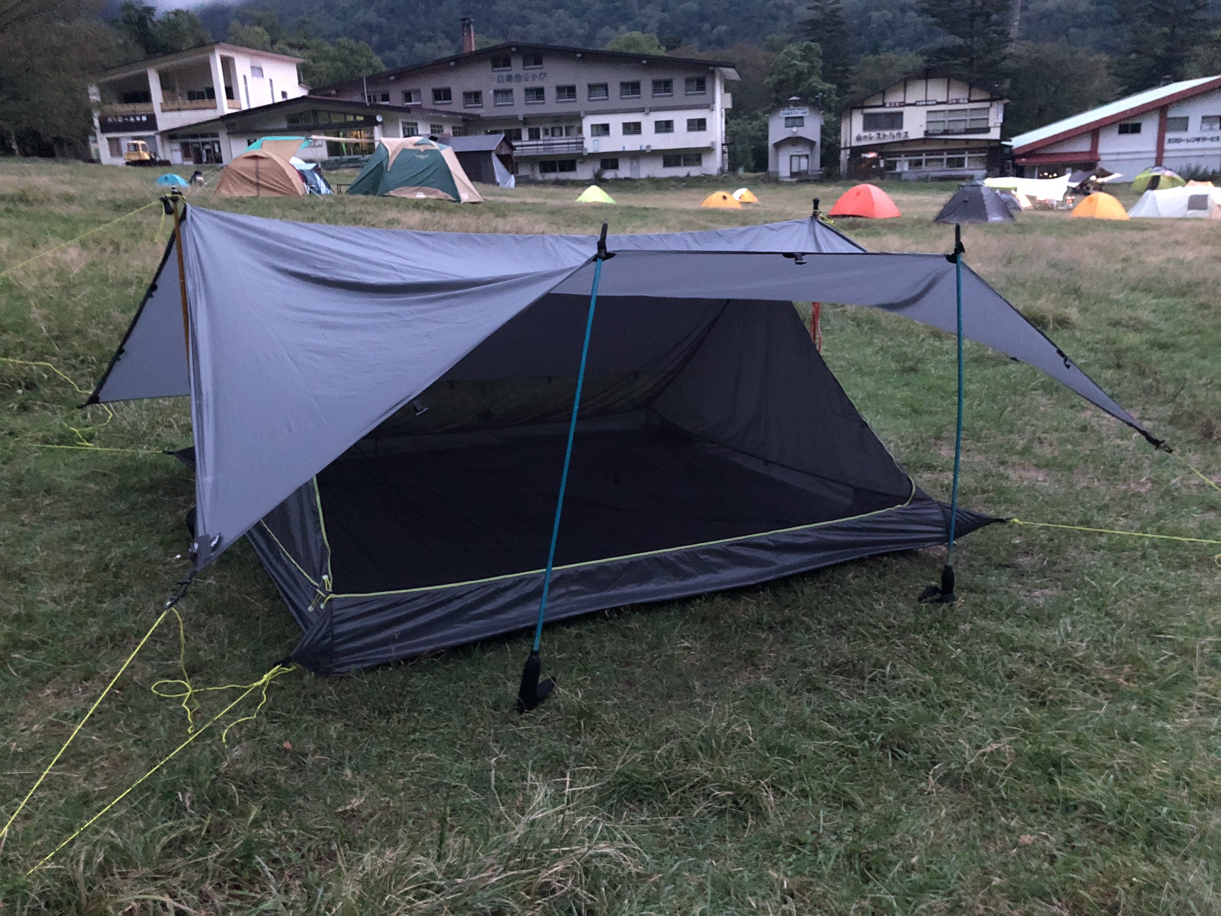 ゆるふわキャンプスタイル（トレラン込み）にもってこいのテントが