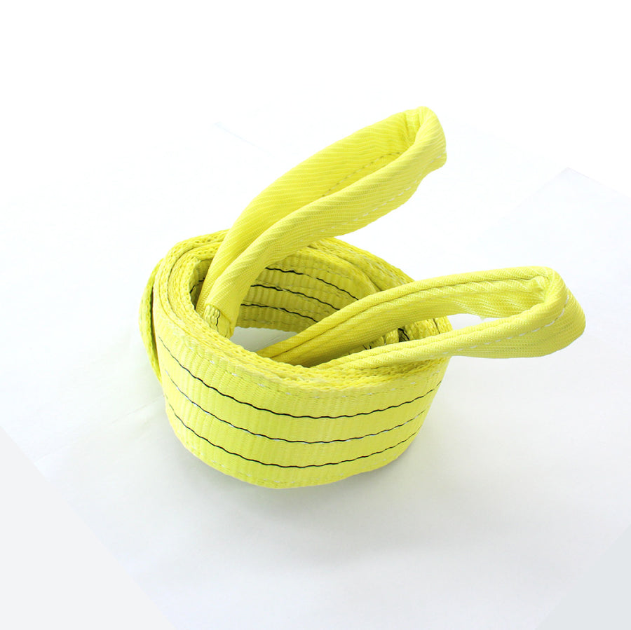 スリングベルト 75mm幅 長さ3m/4m/5m/6m ISO9001認証工場で製造