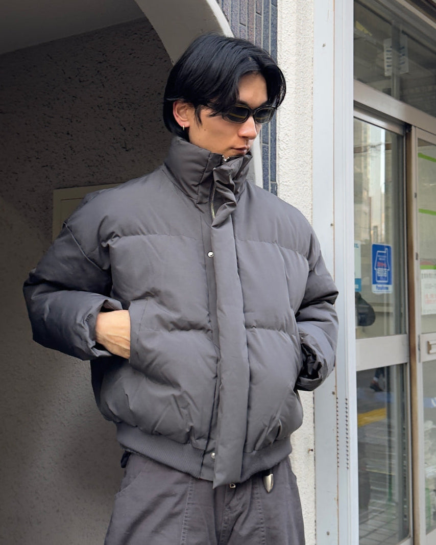 即納】ダークグレー クロップドダウン NA1109 – YOLO（ヨロ