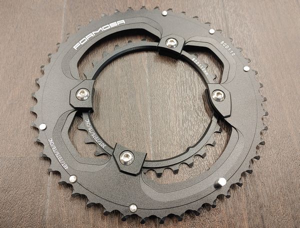 ITEM】シマノロードクランクにグラベルのチェーンリングを搭載できる