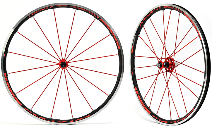 アサゾー×幻のあのホイール】赤×赤×赤のレーゼロリムブレーキホイール