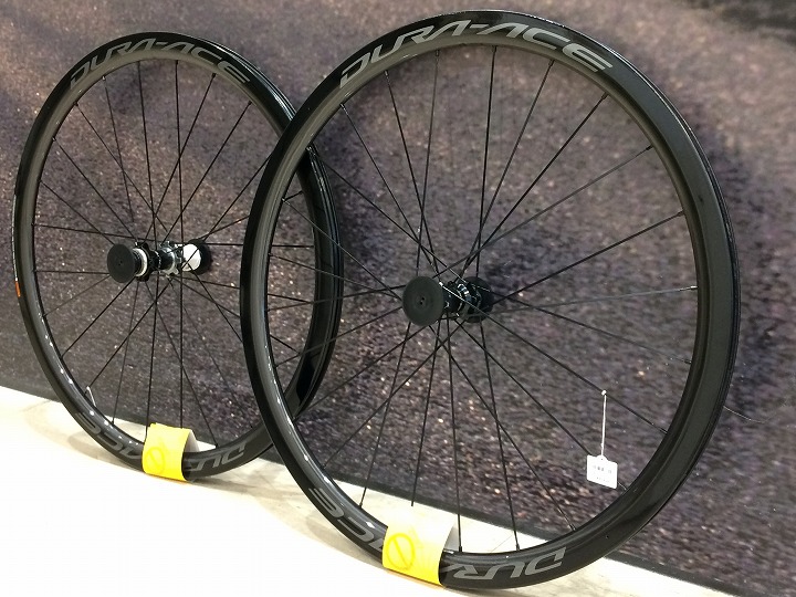 DURA-ACE】チューブレス＆ディスク対応 シマノ最高峰カーボンホイール