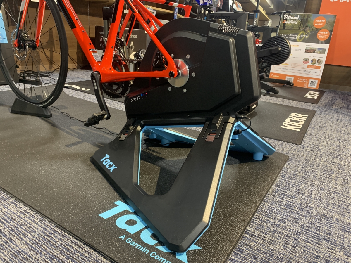 Tacx】スマートトレーナー2台設置しました！その脚でお試しいただけ