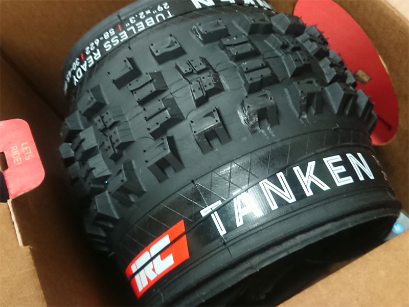 MTB】オフロードをTANKEN （＝探検）！！ IRCのニューモデルが入荷
