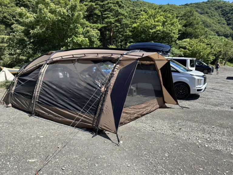 RATELWORKSの新作BODEN（ボーデン）で快適サマーキャンプ＠浩庵