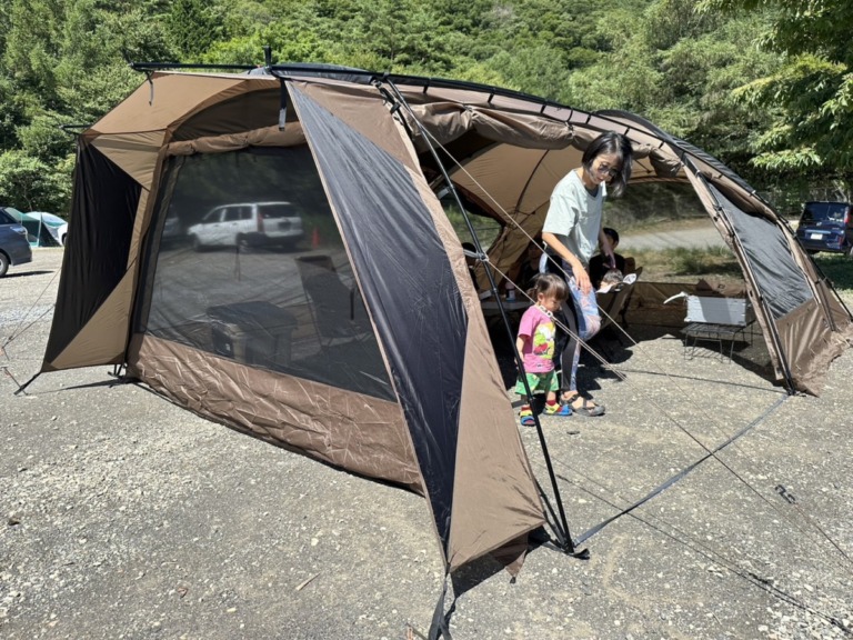 RATELWORKSの新作BODEN（ボーデン）で快適サマーキャンプ＠浩庵