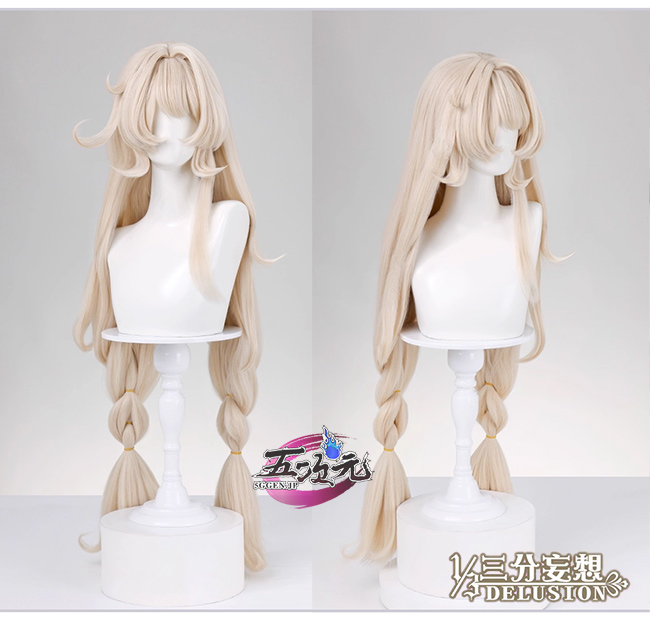 三分妄想 原神 コスプレ 魔女会 アリス ウィッグ