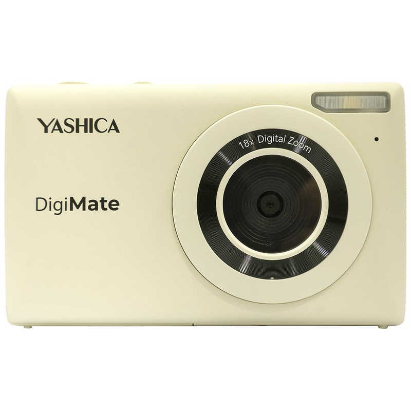 ヤシカ) YASHICA コンパクトデジタルカメラDigiMate 白色 | 写真業界特