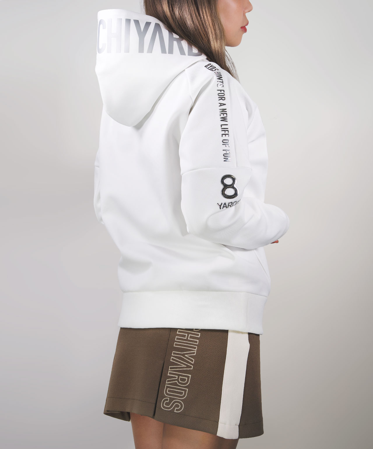 8YARDS / Women's Tagline BIG HOODIE