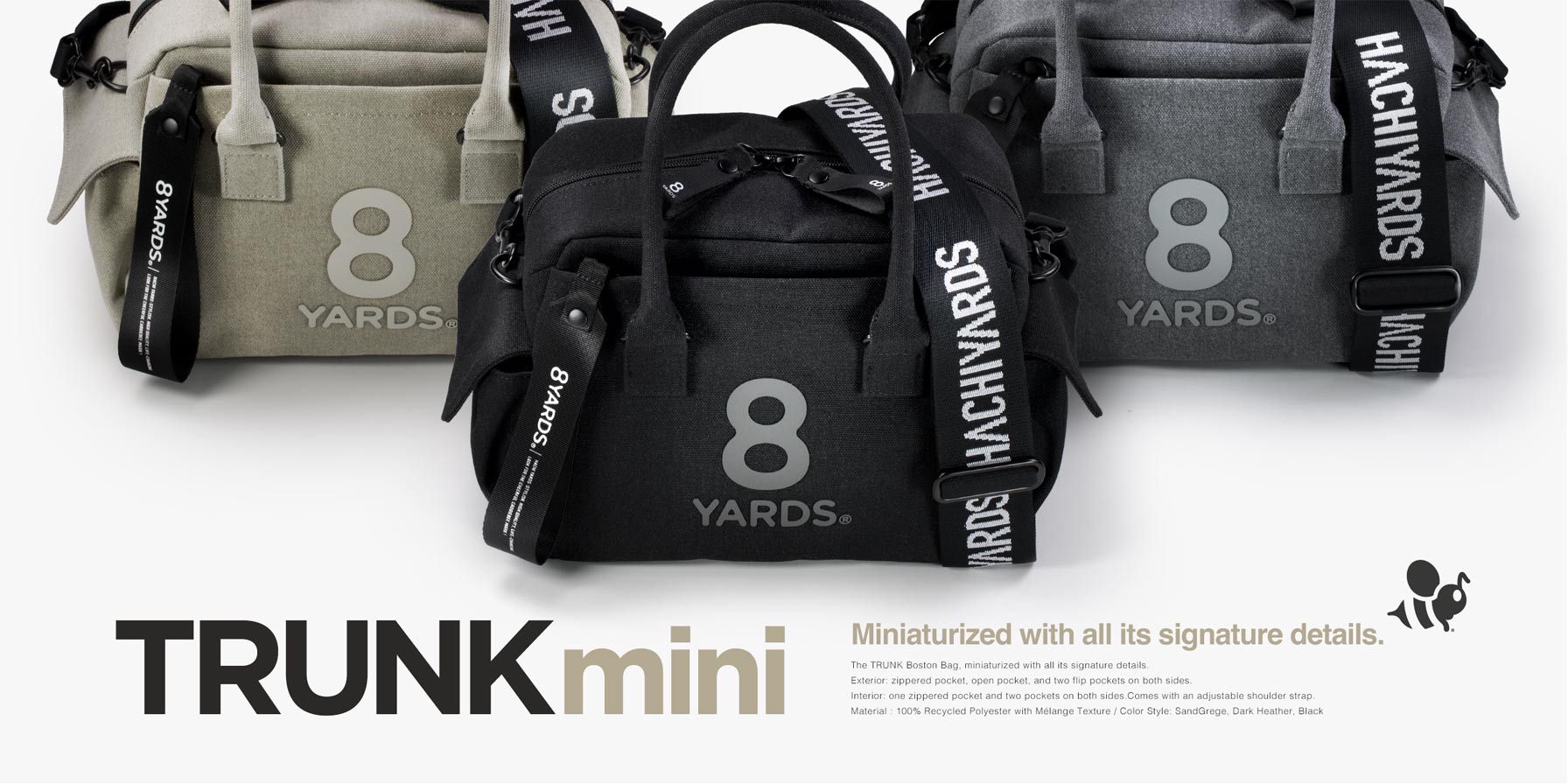8YARDS / TRUNK mini | Black