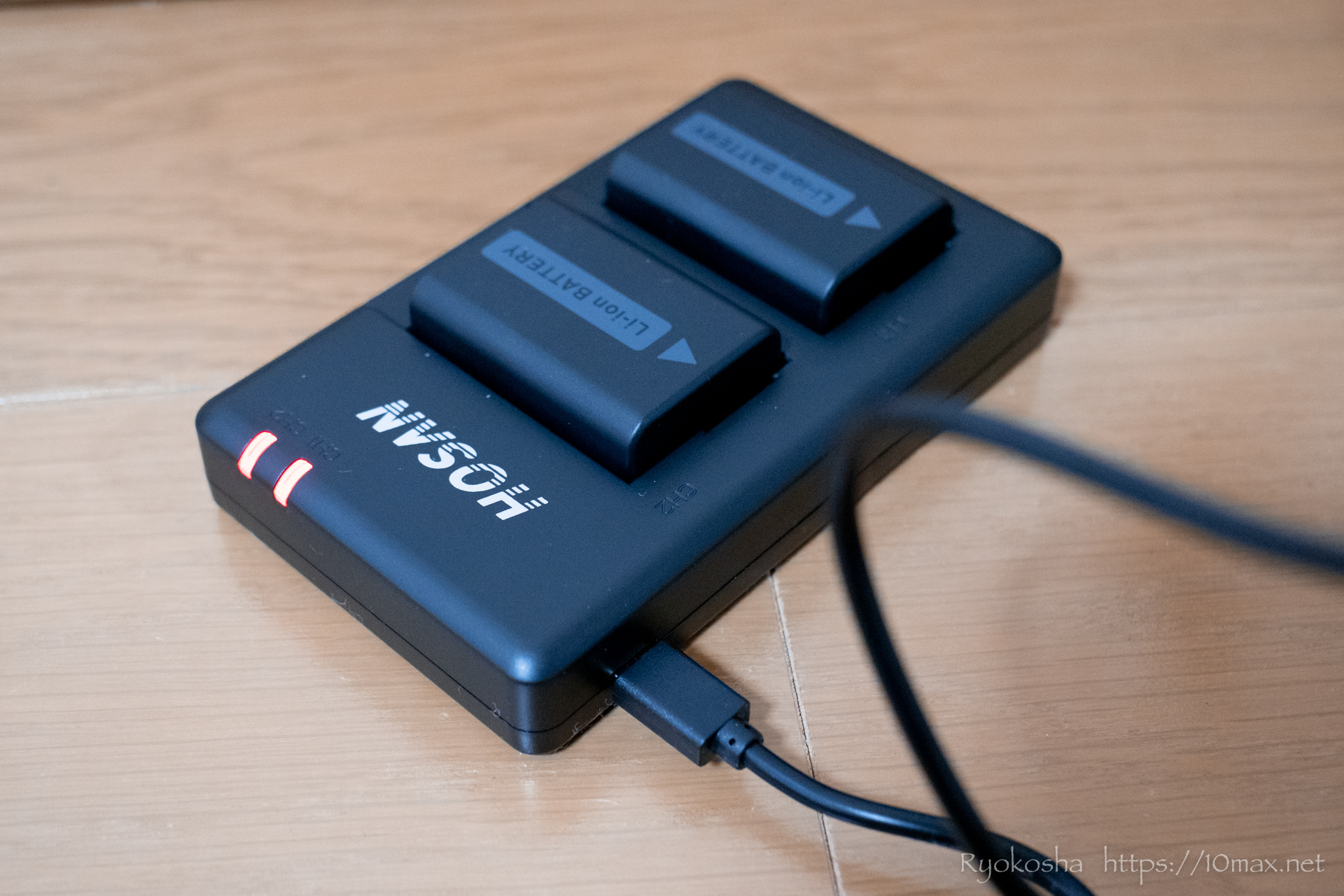 半年使用レビュー】HOSANのソニーα7II用純正互換バッテリー＆充電器