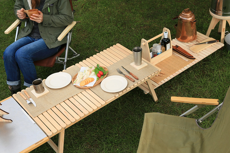 KUROSON370用オプションテーブルの通販｜【196】ひのき・木製キャンプ