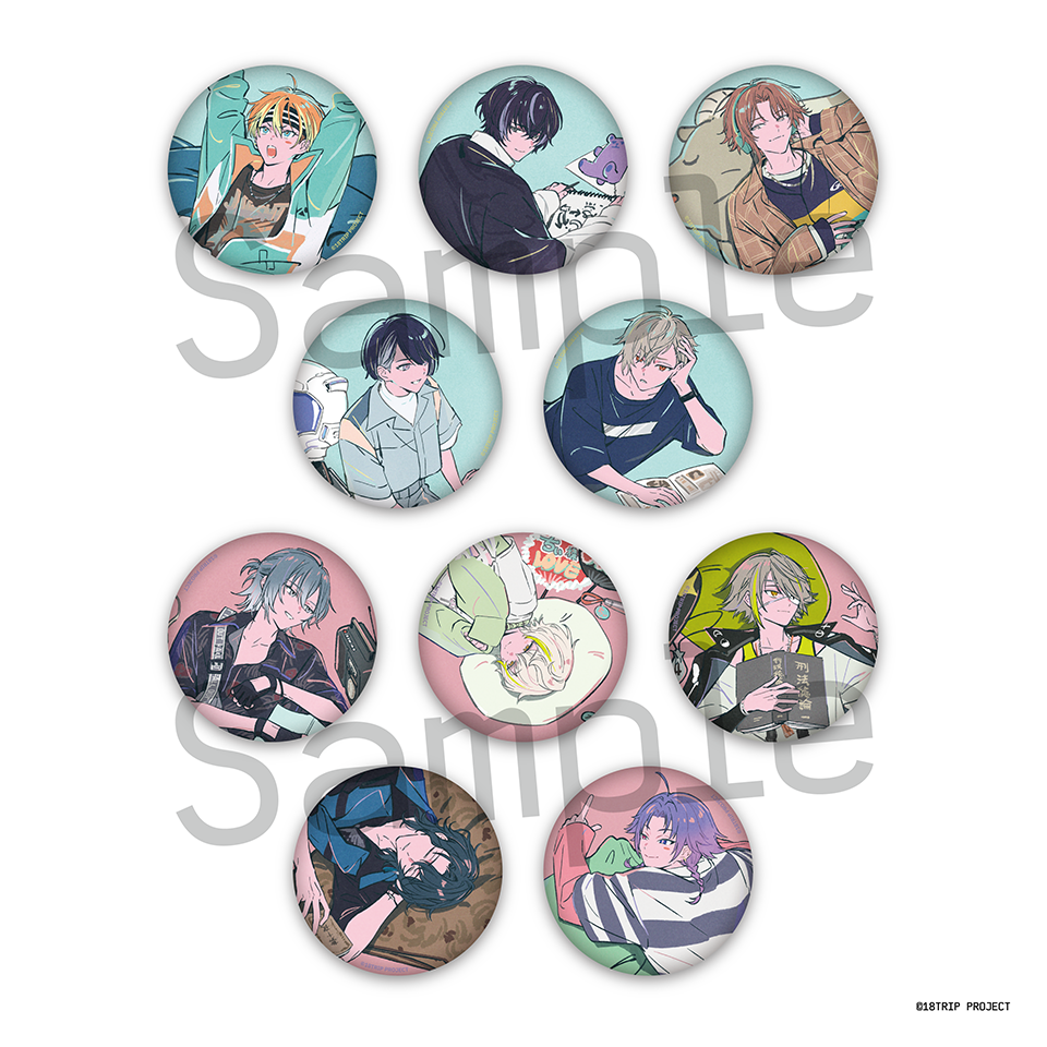 18TRIP Cassette #01~05』カセットイラストグッズ発売決定！ | 【公式