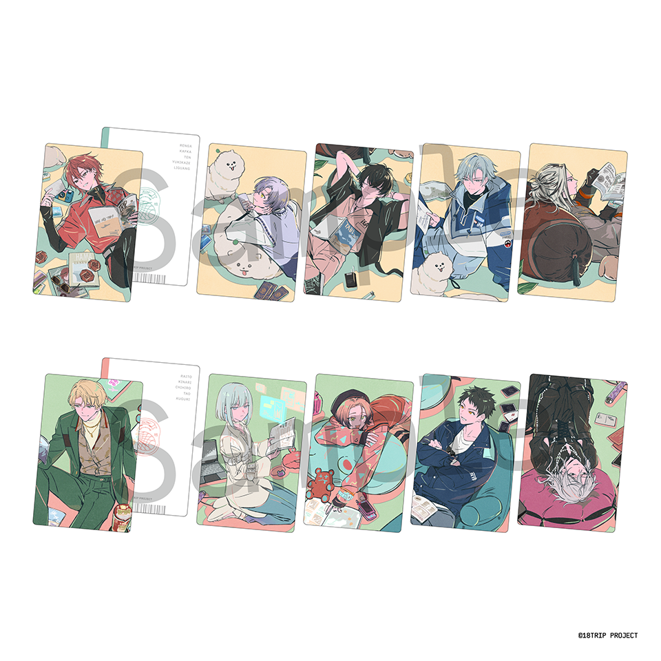 18TRIP Cassette #01~05』カセットイラストグッズ発売決定！ | 【公式