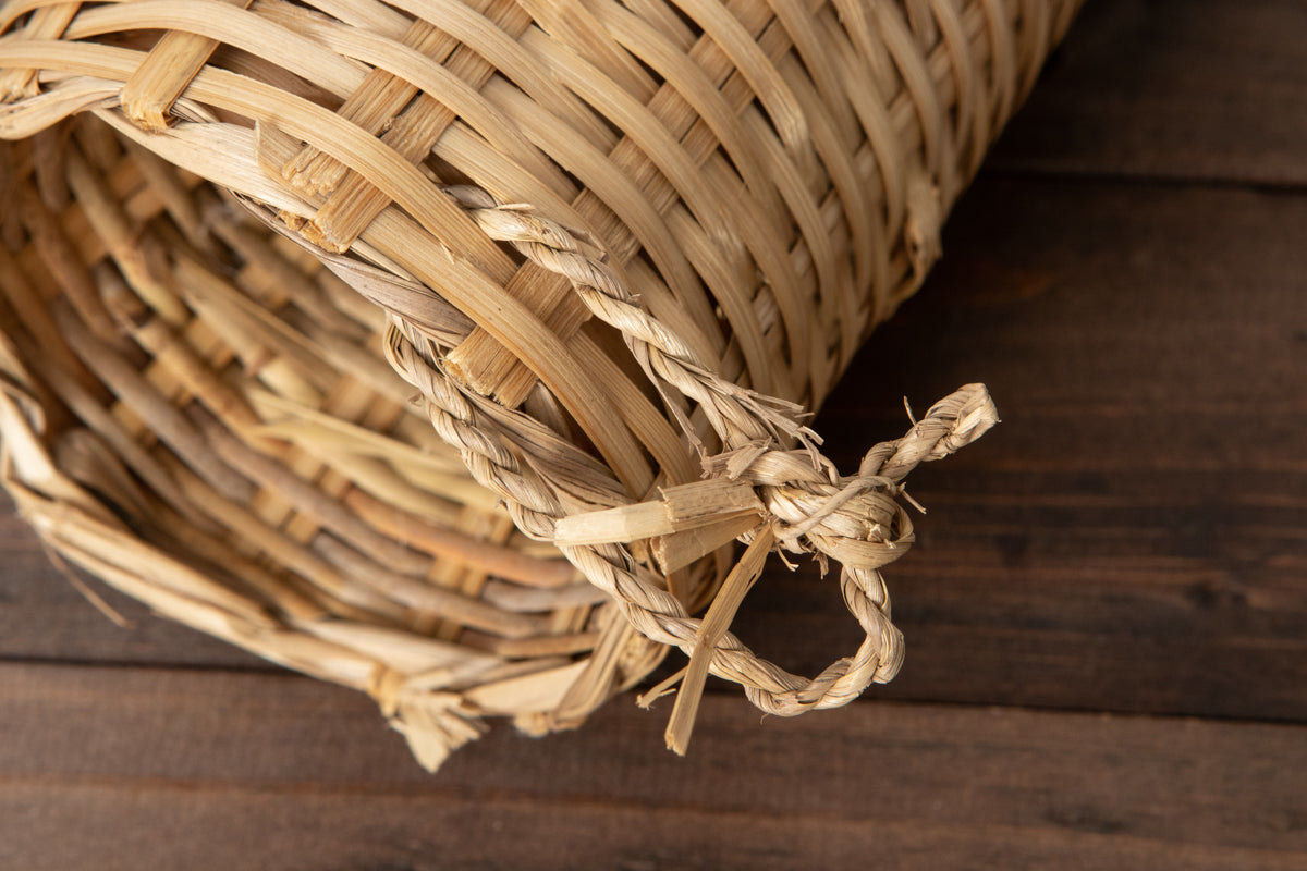 宮城県/篠竹 どじょうど（うなぎやどじょう釣り用の仕掛け）‐1basketry