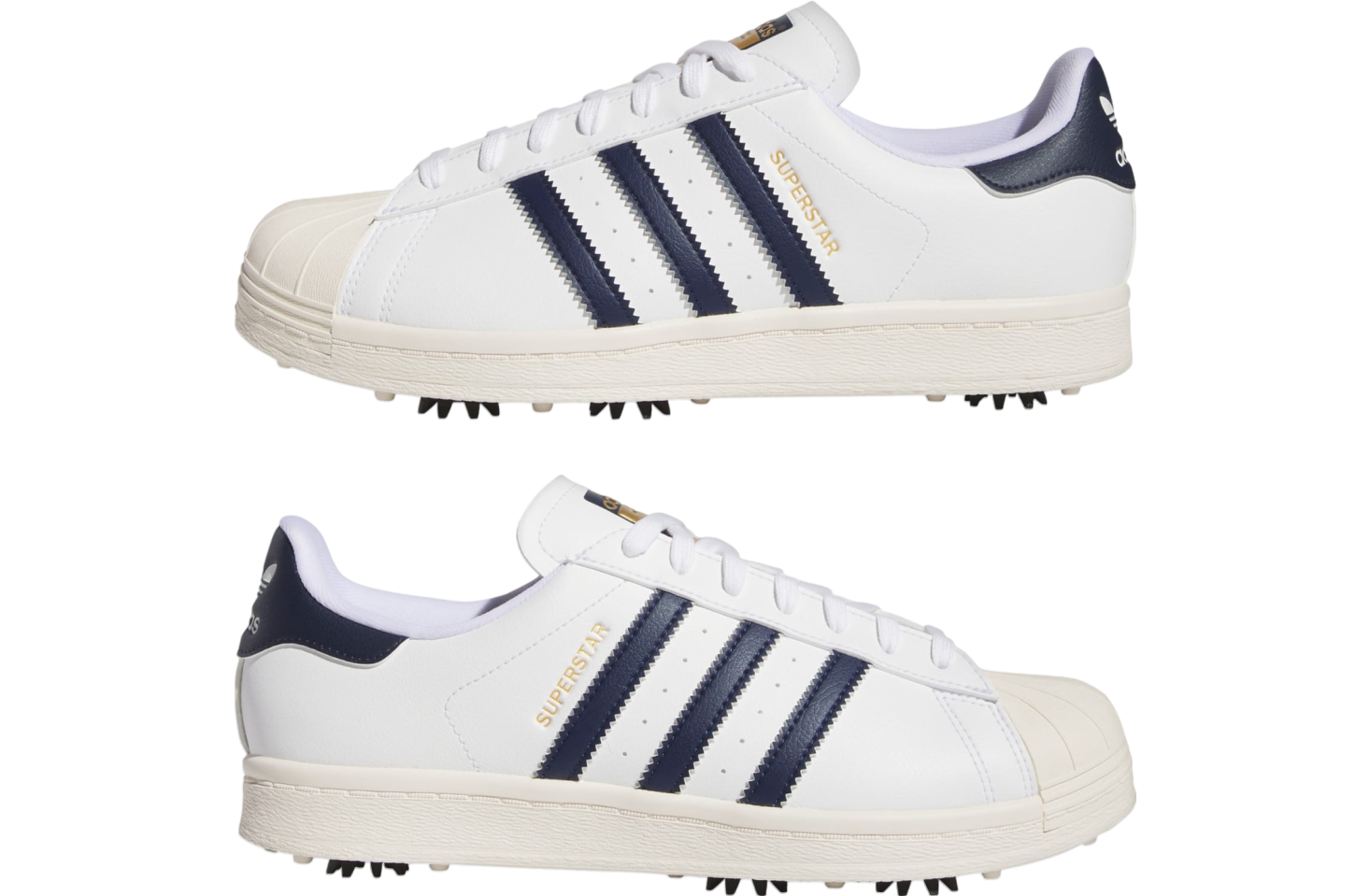 Adidas Superstar Golf Cloud White / Collegiate Navy - Sep 2023