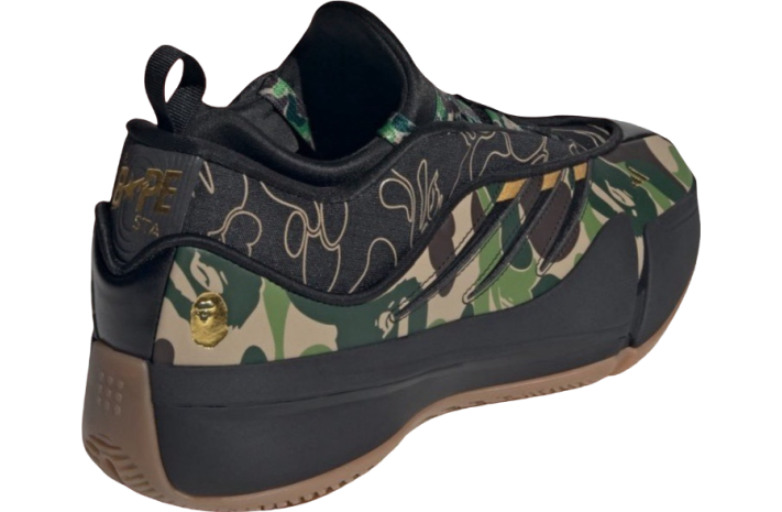 BUY BAPE X Adidas Dame 9 Core Black | Kixify Marketplace