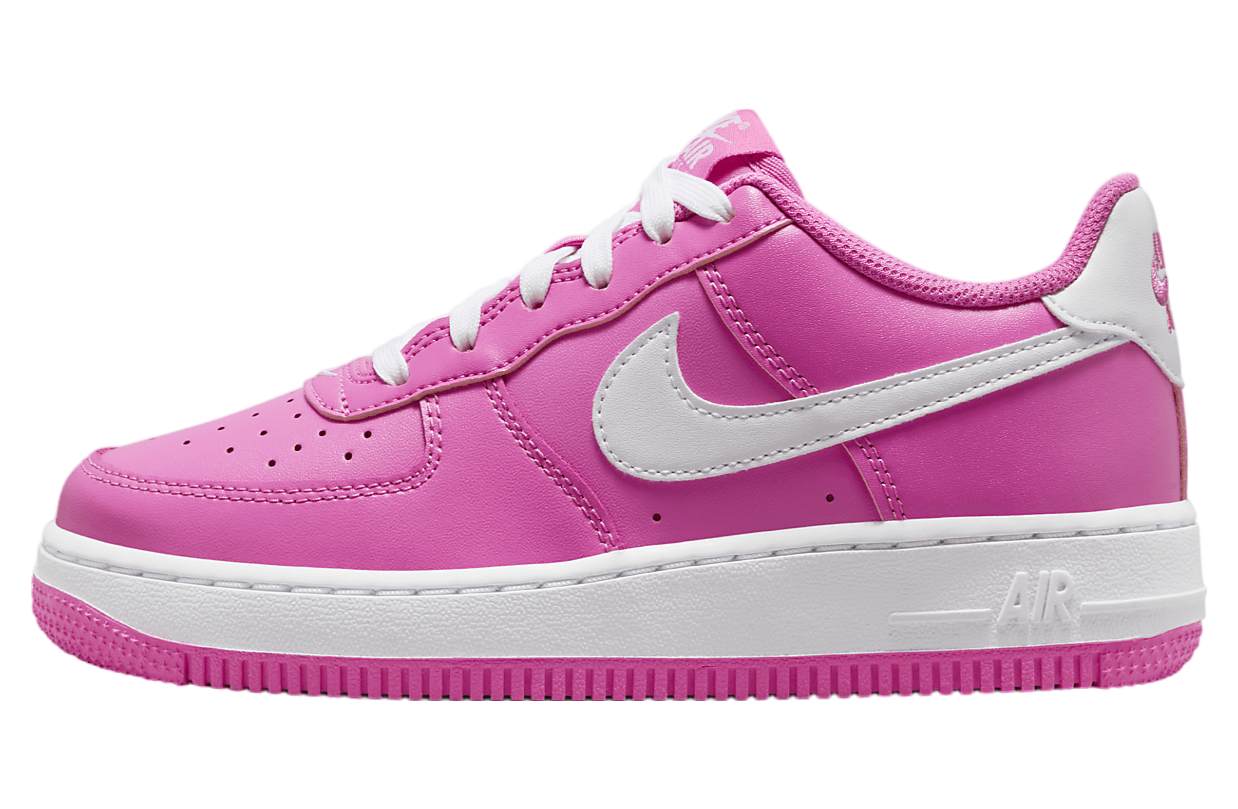 Nike Air Force 1 GS Playful Pink / White - Jun 2024 - FV5948-600