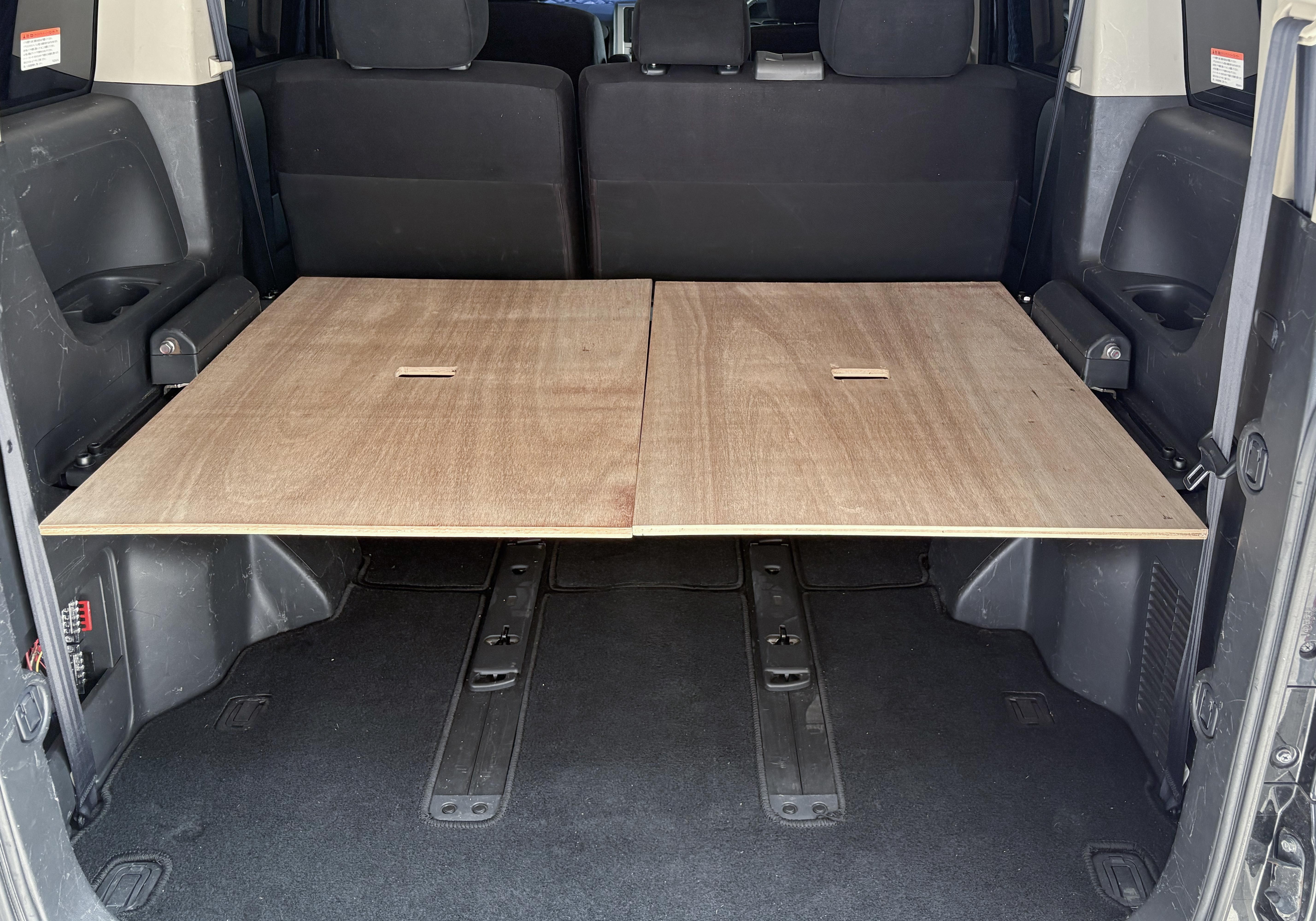 デリカD5荷室棚用DIYキット – 37CAMP