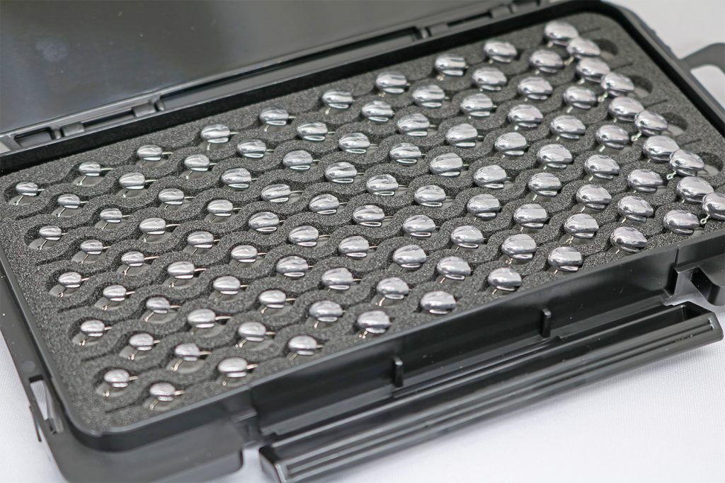 FREELYスリムジグヘッドケースコラム - アジング ライトゲーム